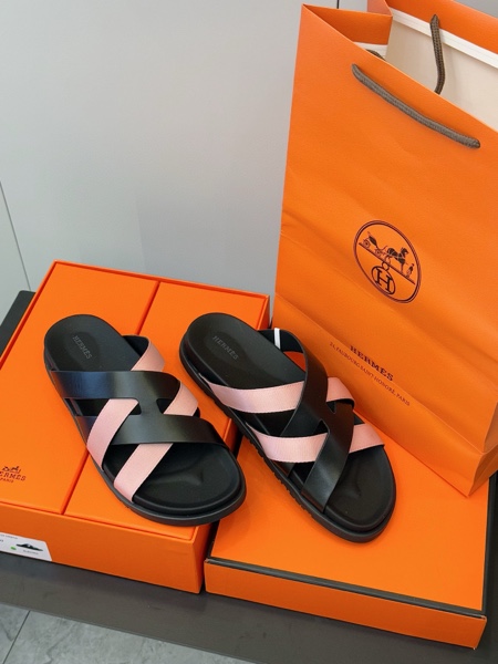 Men Hermes Slippers-224